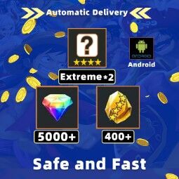 ⚡Android Only⚡[Random Extreme *2][5000+ Gems][400+ GF][40+ 4★character][Automatic Delivery] 0