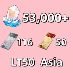 Ásia, LT50,53000 + Jade Estelar, 116Star Rail passe,50Star Rail Especial passe,E-mail ou celular não está vinculado,destinos entrelaçados reroll conta，feminino 0