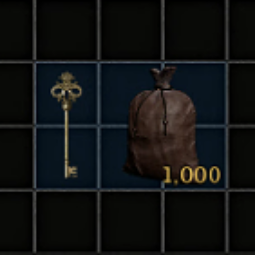 Golden Key + Gold coin bag + 1K gold 0