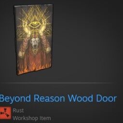 Beyond Reason Wood Door 0