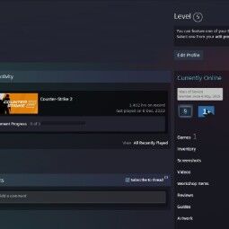 [Prime ON| cs2 1.4 k idle hrs , 3 Medals | 6 lvl steam | no 5$ limit | Cheap Price 1