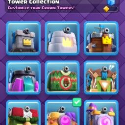 26)🔥Leveled🔥Acc Lvl 59✨KT 15✨9000 Trophies💫18 Lvl 15 Cards😍53 Lvl 14 Cards😍8 Evolutions😍73 Emotes😍9 Tower Skins😍pictures👇Full Access💯 4