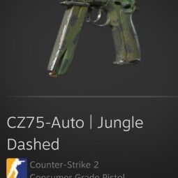 CZ75-Auto | Jungle Dashed ( field tested) 0