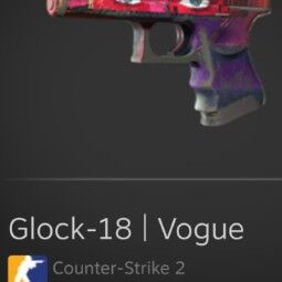 Glock-18 | Vogue (battle scarred) 0
