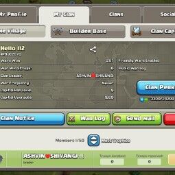 LEVEL 20 NAME: HELLO 112 🔥 CWL LEAGUE: CRYSTAL 3 🥶 CAPITAL LEVEL: 9 🤝 OP WAR LOG || INSTANT DELIVERY 🚚 1
