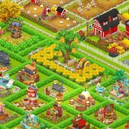 LEVEL:82 || CHEAPEST AND DECORATED HAY DAY PREMIUM ACCOUNT || BARN:1100 || SILO:1100 || INSTANT DELIVERY 1