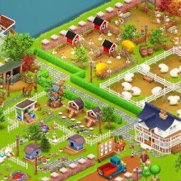 LEVEL:66 || CHEAPEST AND DECORATED HAY DAY || PREMIUM ACCOUNT || BARN:1400 || SILO:925 || INSTANT DELIVERY 0