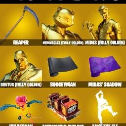 ⚡️PC/PSN/XBOX⚡️🔮171 Skins🔮 Midas (Fully Golden)💎Take The Elf💎Reaper Axe💎Star Wand💎Tony Stark💎Darth Vader💎Sasuke Uchiha💎Lara Croft💎Neymar Jr 0
