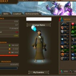 117 Combat | Max Defence | 3x99's main account | 77m total exp 0