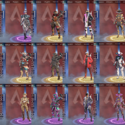 [EA]⚡【Apex Legends】🔥 S2/BP 9,8,10,17 – 171,000 Legend Tokens – 8,370 Crafting Metal – 1,050  Apex Coins – Level 130+ – Full Access ⚡ Instant 2