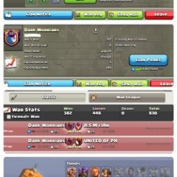 🔥NAME- Dark Worriars | 💥LVL-22 |☠️ WARLOG W-L-D: 382-448-0 | CWL LEAGUE : MASTER 3 🏆 | CC: ALMOST 4 !!⚡⚡ 0