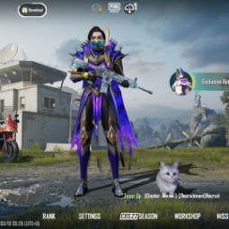 ⚡️PUBGM Level 70+ ⚡️ M416 Glacier & Fool & Shinobi Kami Account ⚡️ 15 Guns Lab 1