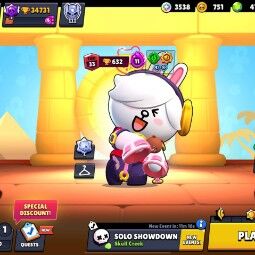 HOT Sale | 81 Brawlers | 34731 Trophies | 114 skin | 8 Maxed | Virus Charlie | Capitan Carl | Holiday Party Frank | Fangirl Cony | 0