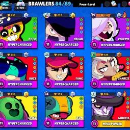 Mega Sale | 10 Maxed | 84 Brawlers | 40045 Trophies | 119 skin | Rodeo Hank | 3 True Silver Skin | Logmas Spike | Sandy Jessie | Snowman Tick | 1