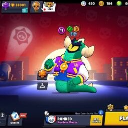 Mega Sale | 14 Maxed | 84 Brawlers | 33001 Trophies | 141 skin | Jock STU | Antivirus 8Bit | Fanguard | Hoot Hoot Shelly | Dark Lord Spike | Santa Mike | 0