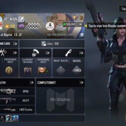 🟨Lv172 | Emotes: 11 | Epic Gun: 34 | Skin: 24 | Start10CP 4