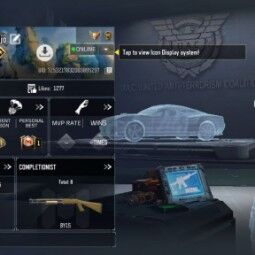 🟨Nível 205 | gestos:9 | epic Arma: 41 | skin:41| 1Ouro | Início10CP 4
