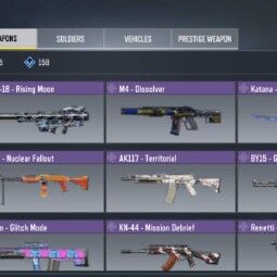 🟨Lv206 | Emotes: 15 | Epic Gun: 85 | Skin: 37 | Start10CP 2