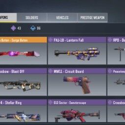 🟨Lv148| Epic Gun:43 | Skin:24 | 2 Gold | Legend: Stun Baton 2