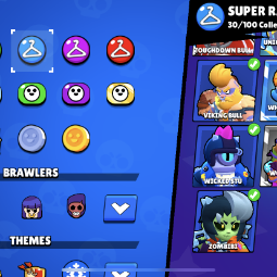 23689Trophy | 65 Brawlers | 5 MAX | 76 Skins | 5593 Bling | 1385 Gold | 66 Gems | Full Access | Instant Delivery | BS002 3