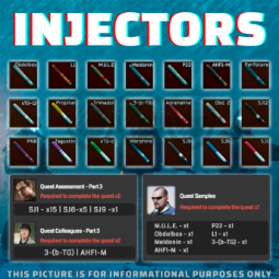 ✴️ INJECTORS - FOUND IN RAID ✴️ Price per item 1