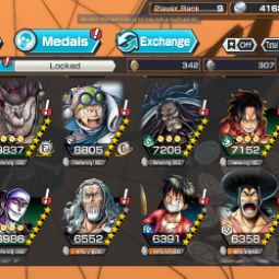 ANDROID ONLY - 2300 diamonds - EX Garp - BF Koby Dark, Jabra, Oden, Rayleight, 1900 gold fragment 0