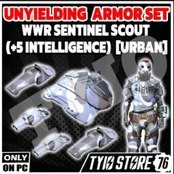 Unyielding Sentinel Scout Armor Set ( +10int ) 0