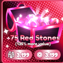 75 Red Stones 0