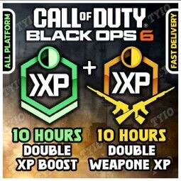 Bo6 🔴 10 HOUR Double XP +10 HOUR WEAPON DOUBLE XP [ DOUBLE XP PACK ] 40 codes Double XP boost + WEAPON DOUBLE XP 0