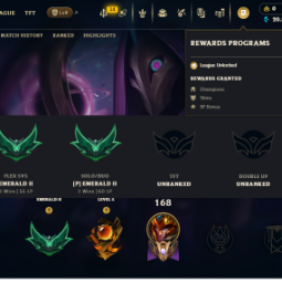 💎League Unlocked 8341 Skins + All Champs🔥Emerald 2 1W/0L (Diamond 3 MMR) Handleveled⭐Name Changeable✅Lifetime Ownership Guarantee - Never Taken Back thumbnail