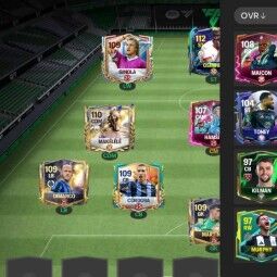 111 OVR Team💢 109 RW Saka 💢 108 LW Ginola 💢 109 GK Martinez 💢 android ios both supported 💯 player red rank 2