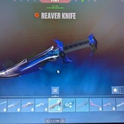 💖⚡ UE raras skin Saqueador faca ⚡ Íon vandalmax ⚡ Atualizado faca e arma 0