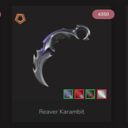 🔥【EU】🔥13.1k VP Spent🔥VCT 2025 Karambit🔥Reaver Karambit🔥Protocol 781-A Phantom 🔥3skins 1