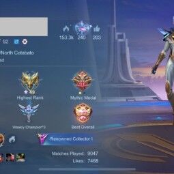 [IOS/ANDROID] CEL LVL 92 | 126 HEROES | 289 SKINS | VALIR LEGEND - VALE HERO - GUSION COLLECTOR - ANGELA ASPIRANT - BEATRIX PRIME - JOHNSON TRANSFORMER & MORE 1