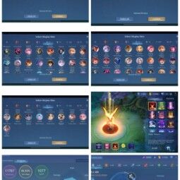 [IOS/ANDROID] CEL LVL 125 | 128 HEROES | 350 SKINS | EXALTED V | VALIR LEGEND - ESME DAWNING - GUSION COLLECTOR - CLAUDE SANRIO - 3 TRANSFORMER 2