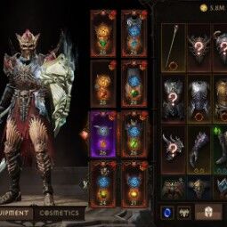EU - Kesor / 935 Resonance Necromancer / 764 Paragon / Cosmetic collection: 28 / 44k cr / Perfect start 0