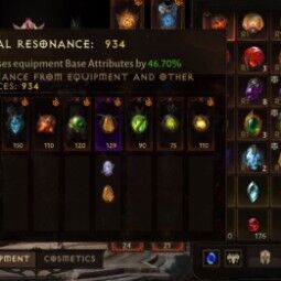 EU - Kesor / 935 Resonance Necromancer / 764 Paragon / Cosmetic collection: 28 / 44k cr / Perfect start 3
