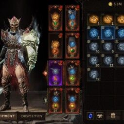 EU - Kesor / 935 Resonance Necromancer / 764 Paragon / Cosmetic collection: 28 / 44k cr / Perfect start 4