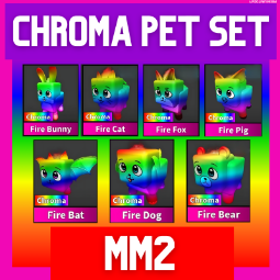 Chroma Pet Set | MM2 | Murder Mystery 2 0
