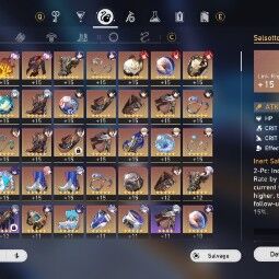 (北アメリカ 男 LV65) 星5ジェイド、星5ダン・ヘン IL、星5アルジェンティ、星5シルバーウルフ、星5ゼーレ、星5トパーズ、星5博士レシオ、星5ゲパルド、星5 *姫子、星5 *延慶C1、星5 *クララ 4