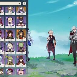 (ASIA MALE AR60) 5*Arlecchino, 5*Kazuha, 5*Yelan, 5*Nilou, 5*Zhongli, 5*Xiao, 5*Shenhe, 5*Eula, 5*Ayaka, 5*Cyno, 5*Yae Miko, 5*Raiden Shogun C2 1