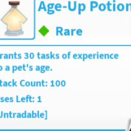 🛑Adopt Me Account  | 🧪100 Age-Up potions | 60000💸bucks 0