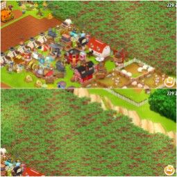 Level 54/4 | Barn Storage 3950 | Silo Storage 1050 | Coins (229293) | Diamonds 3 | Android & iOS 2