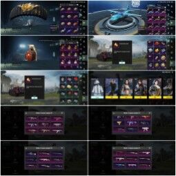 M416 Glacier Lvl 4(KillMsg)Ump (KillMsg)M762 Lvl 2"MF Title 87"Lvl 75"S17 To Max"M4/6 Uza"Golden Daica"Middleeast Ace 3