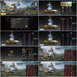 M416 Glacier Lvl 4(KillMsg)Ump (KillMsg)M762 Lvl 2"MF Title 87"Lvl 75"S17 To Max"M4/6 Uza"Golden Daica"Middleeast Ace 0
