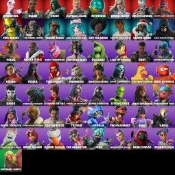 [PC+PSN+XBOX] 57 skins | Gwenpool 🌟 Shuri 🌟 Doom 🌟 Captain Jones 🌟 Mysterio 🌟 Emma Frost 🌟 War Machine 🌟 Wastelander Magneto 🌟 Peelverine 🌟 T 0