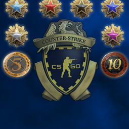 【STEAM 】 3x Medals 🔥 CS2 PREMIER READY ACCOUNT ✅Global Offensive Badge✅5 Year Veteran Coin ✅2025 Service Medal ✅(FULL ACCESS + INSTANT DELIVERY) 0