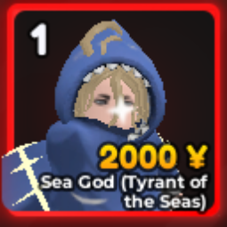 Shinny Poseidon - Sea God (Tyrant of the Seas) EVOLUTED 1