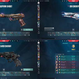 EU/Turkish|Account Level 414 |Rgx Blade |Rgx-Reaver-Glitchpop Vandal |Spectrum Phantom |Neo frontier Sheriff |Origin Operator |Magepunk Spectre |5x Bp 2