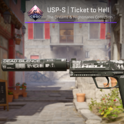 USP-S | Ticket to Hell (Minimal Wear) 0